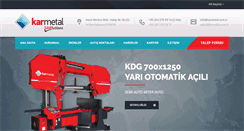 Desktop Screenshot of karmetal.com.tr